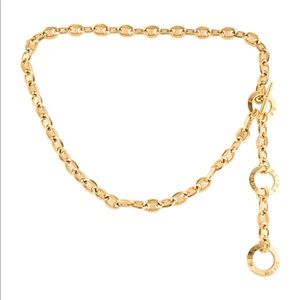 Vintage Céline gold chain belt